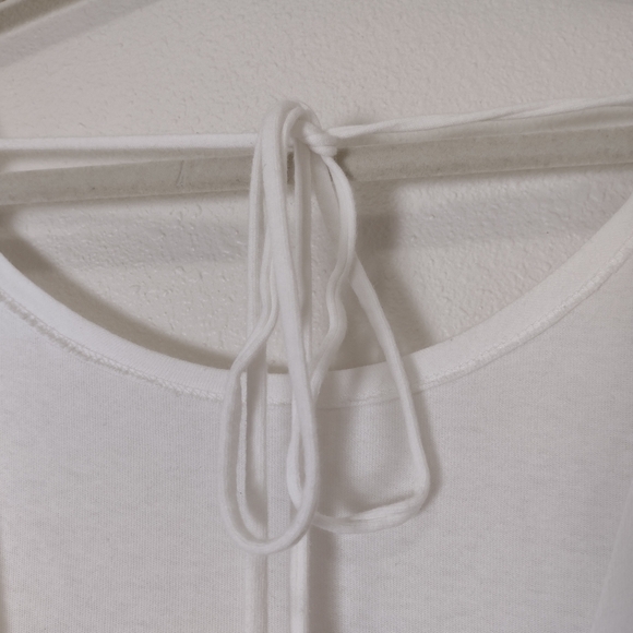 Free People Beach Jenny Drop Waist Babydoll Mini Dress White Size M - Picture 11 of 14